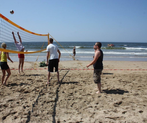 Beach games